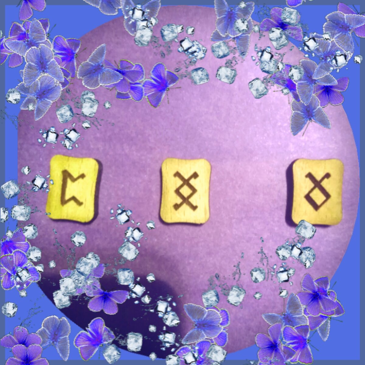 Фото 2. Фото и коллаж канала Таро Портал Найдите свою загаданную руну.