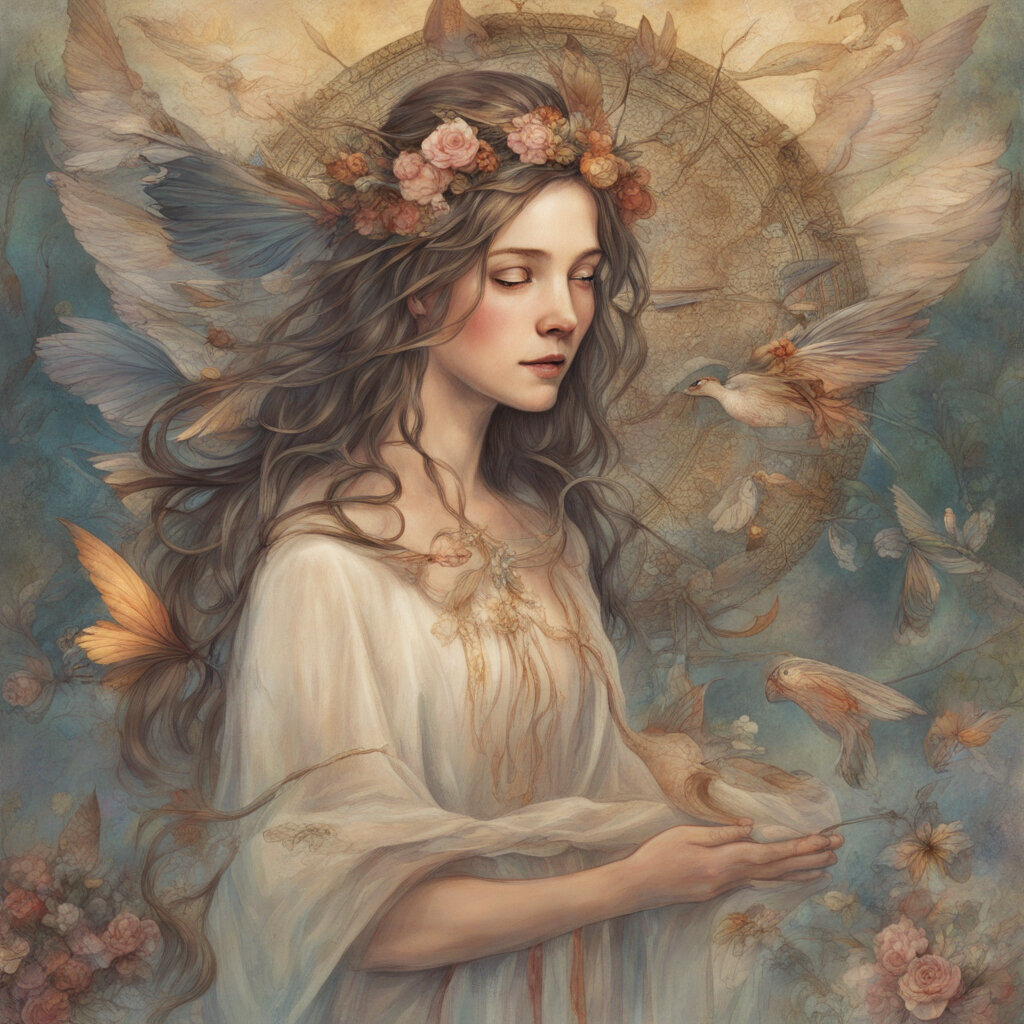Impressed by Christine's kindness and wisdom, the travelers revealed themselves to be magical beings who had been sent to test her character. They explained that they had been searching for someone pure of heart, someone who embodied the true meaning of beauty.