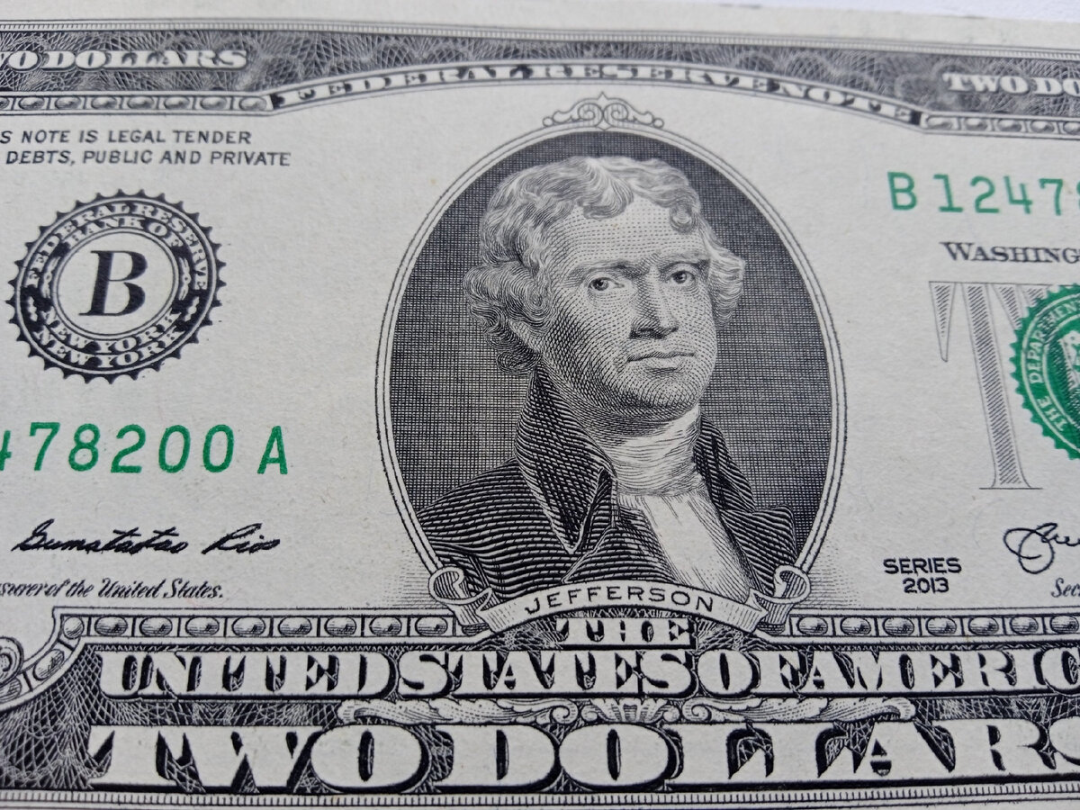 3й президент США Томас Джефферсон