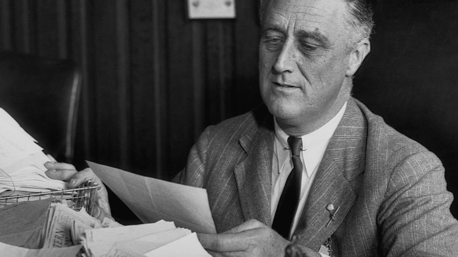 Франклин Рузвельт, президент США