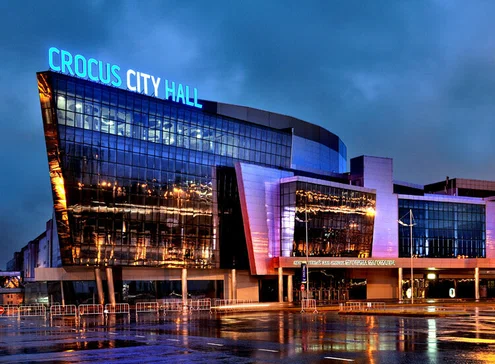 Таким он был  «Крокус Сити Холл».