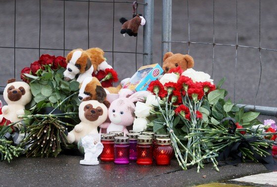    Акция памяти жертв теракта в «Крокус Сити Холле»