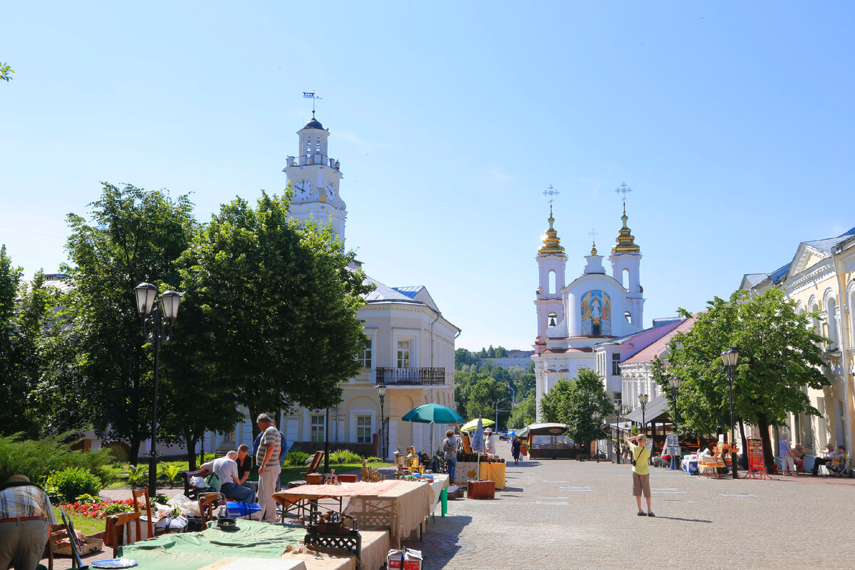 В центре г.Витебска.