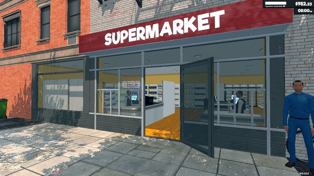 Supermarket Simulator обзор и краткий разбор | NikolaFoks | Дзен