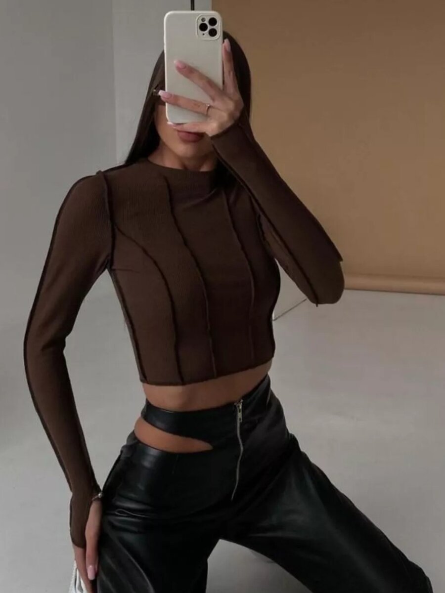 Топ со швами наружу с Wildberries 