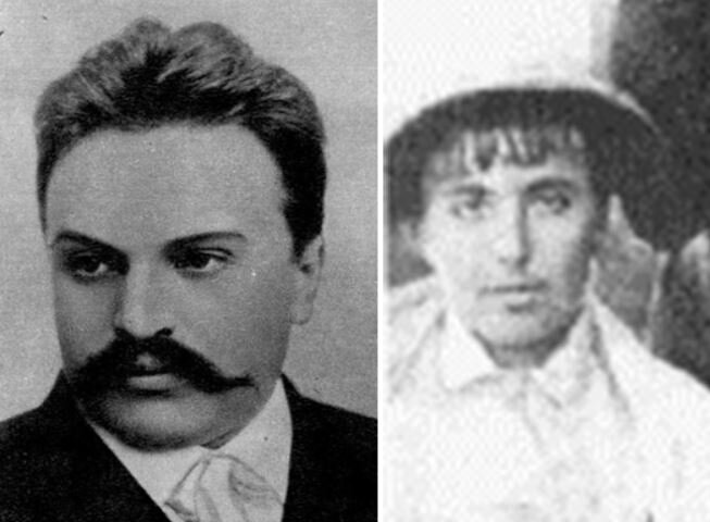Игнатий Кузьмич и Надежда Вильгельмовна Мухины. 