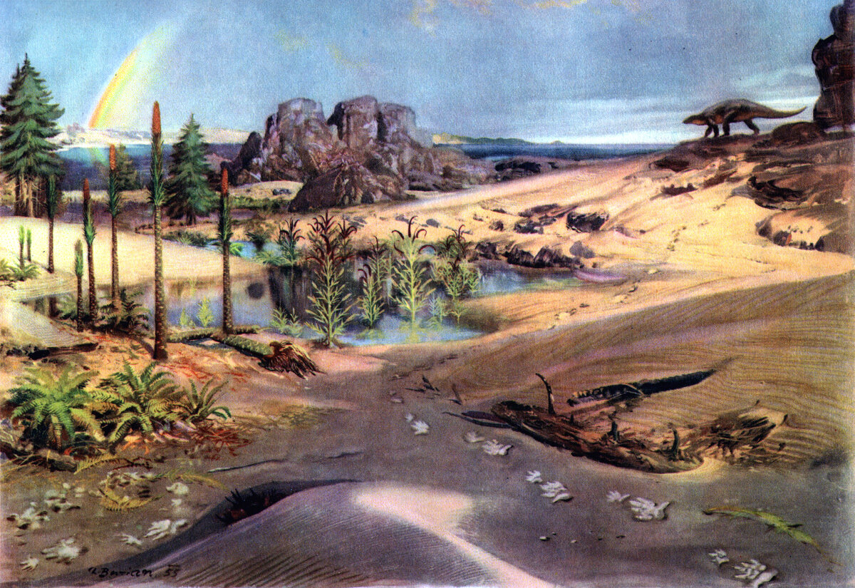 Ландшафты пермского периода