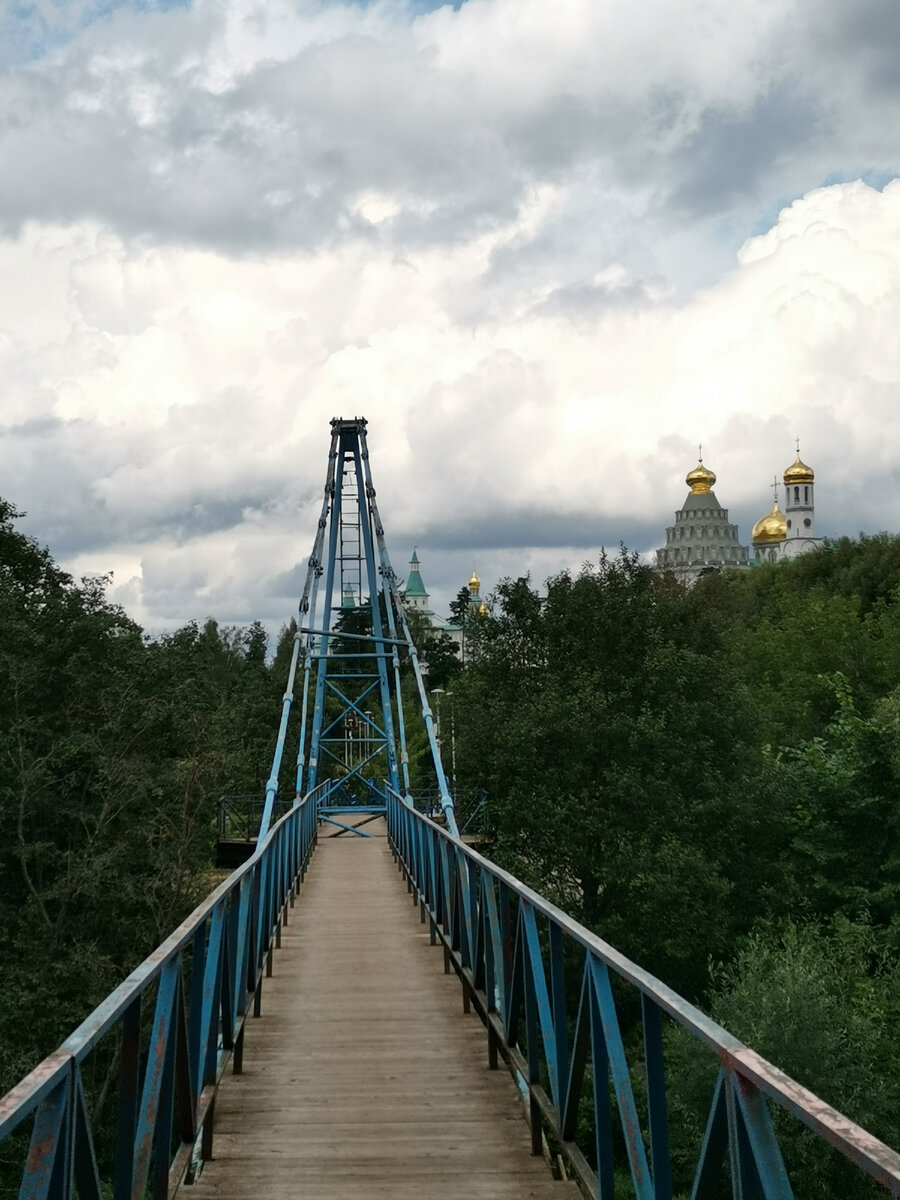 Дорога в сторону Истринского городского парка