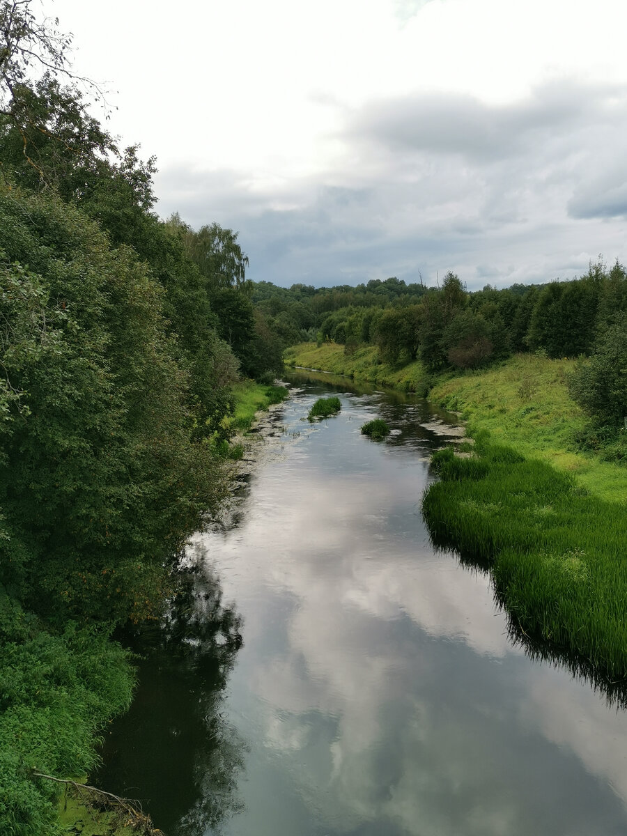 Дорога в сторону Истринского городского парка