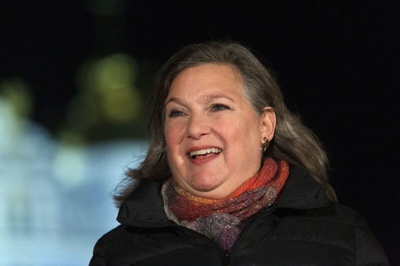    Виктория Нуланд в Киеве. Фото: Kirill Chubotin/Globallookpress