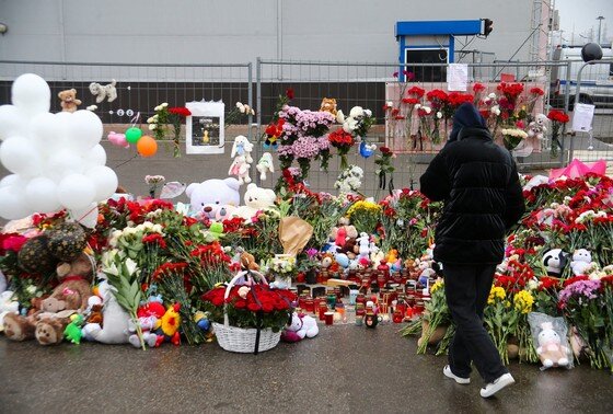    Обстановка у Crocus City Hall