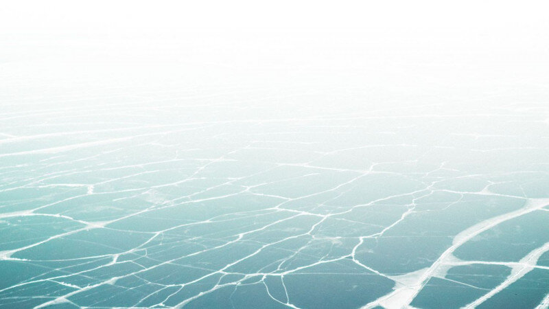     Замерзший водоем. Лед. СС0