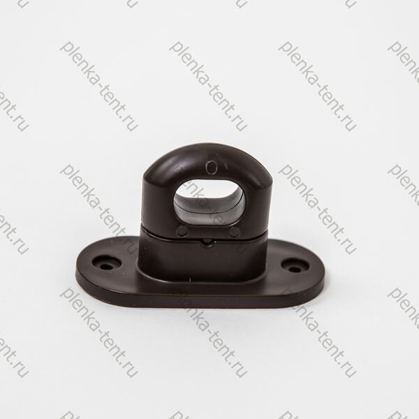 SP8017	Поворотная полимерная скоба КОРИЧНЕВАЯ 400 шт/уп 