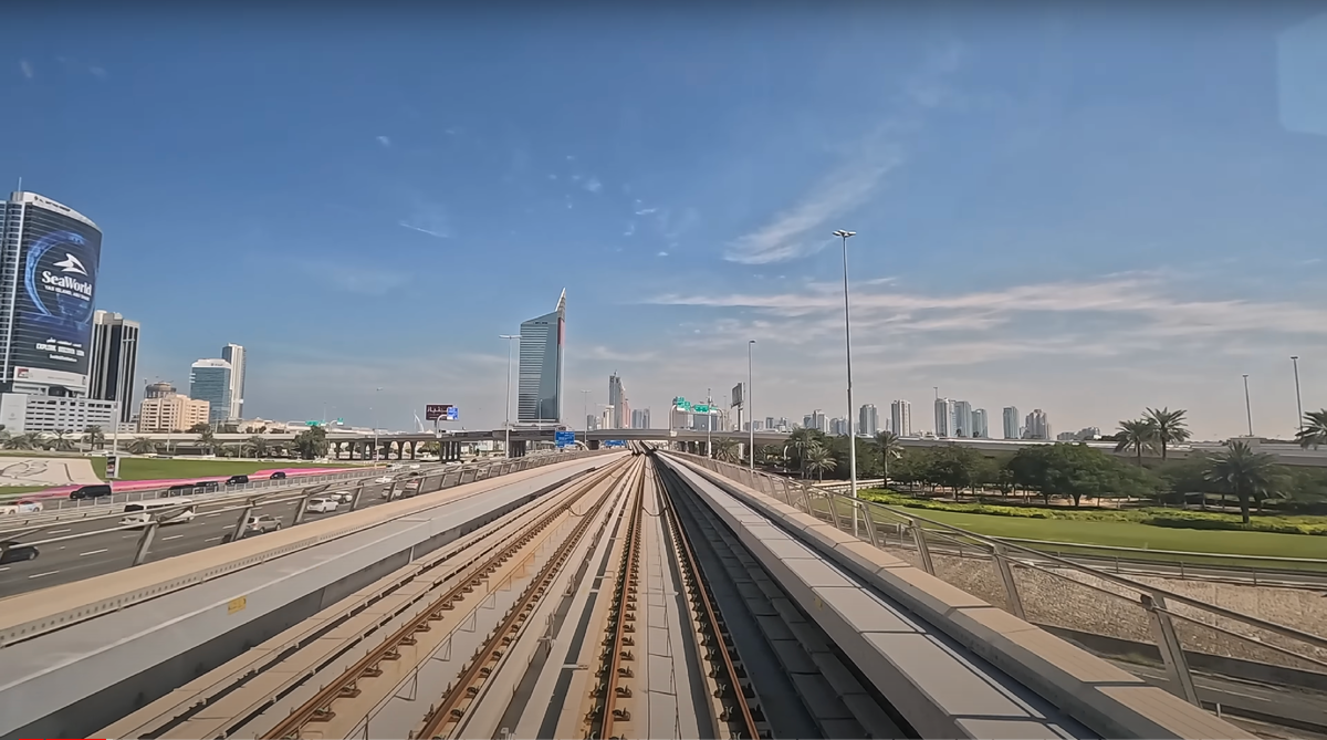 Dubai Metro Driverless, Only Trains