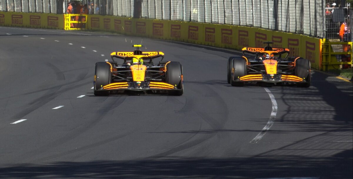 Смена позиций в McLaren