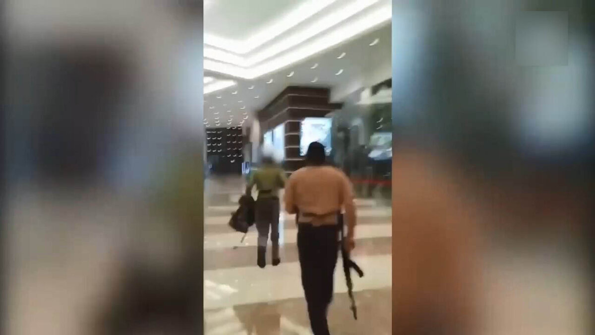 Видео от 1 лица террористов в крокусе