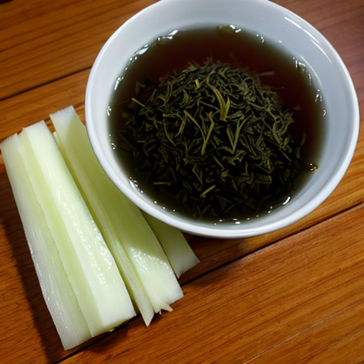 Чай с дайконом