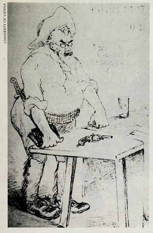 Шарж - Больцман на диком западе

