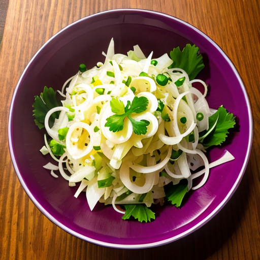 Салат с дайконом