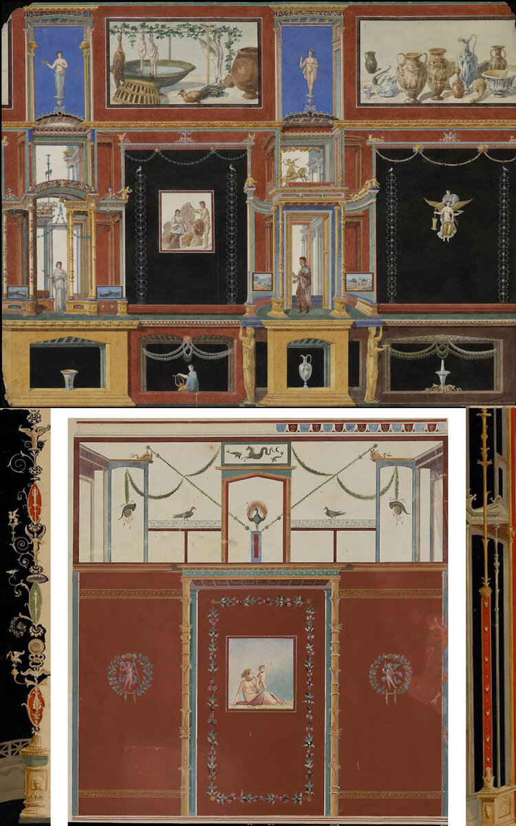 Фрески Помпеи.