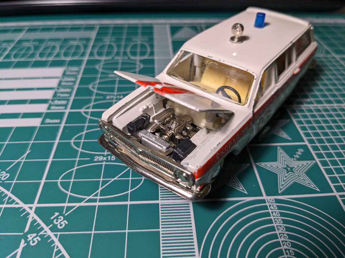 Хромированный мотор. 