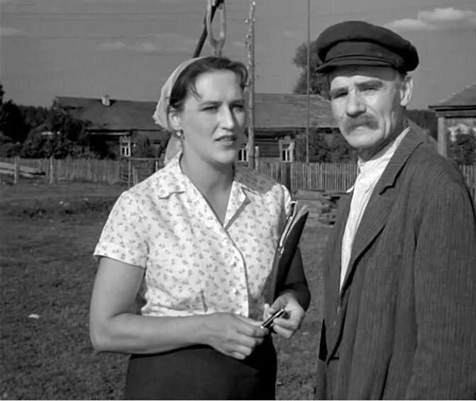 Здесь и далее кадры из фильма "Простая история", 1960 год