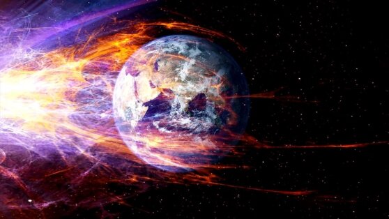   Сильная магнитная буря наблюдается на Земле Роман Захаров