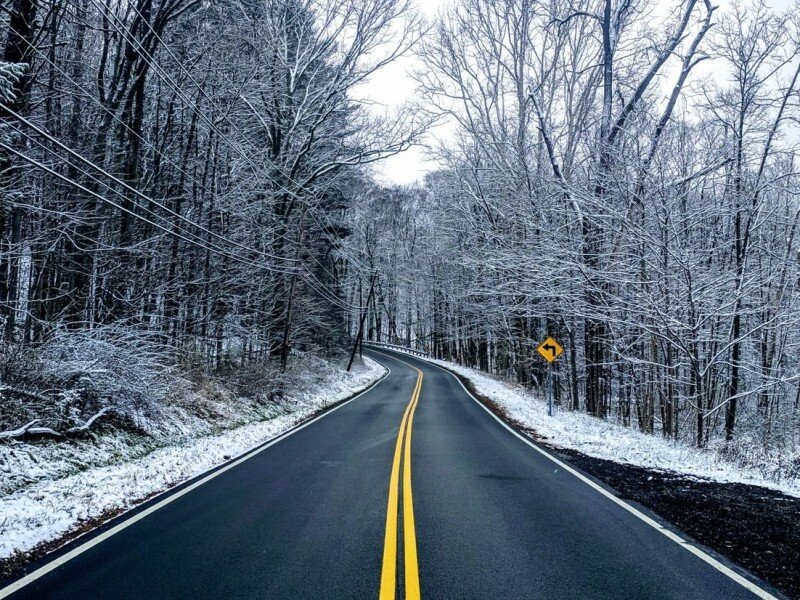    Саморазогревающийся бетон очищает дороги от гололёда и снега