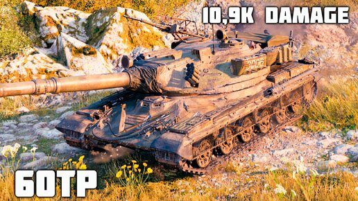 60TP Lewandowskiego WoT – 6 фрагов, 10,9K урона