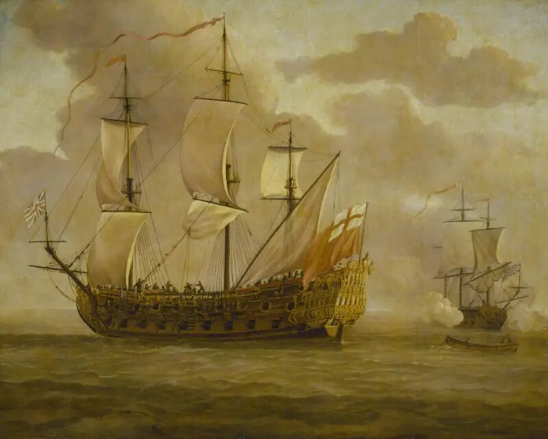  Особенности выделки паруса До появления паровой энергии в XIX веке военные корабли зависели от ветра и от своих парусов.