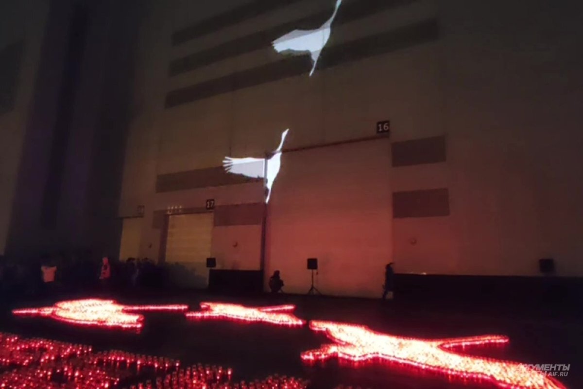    «Превратились в белых журавлей».