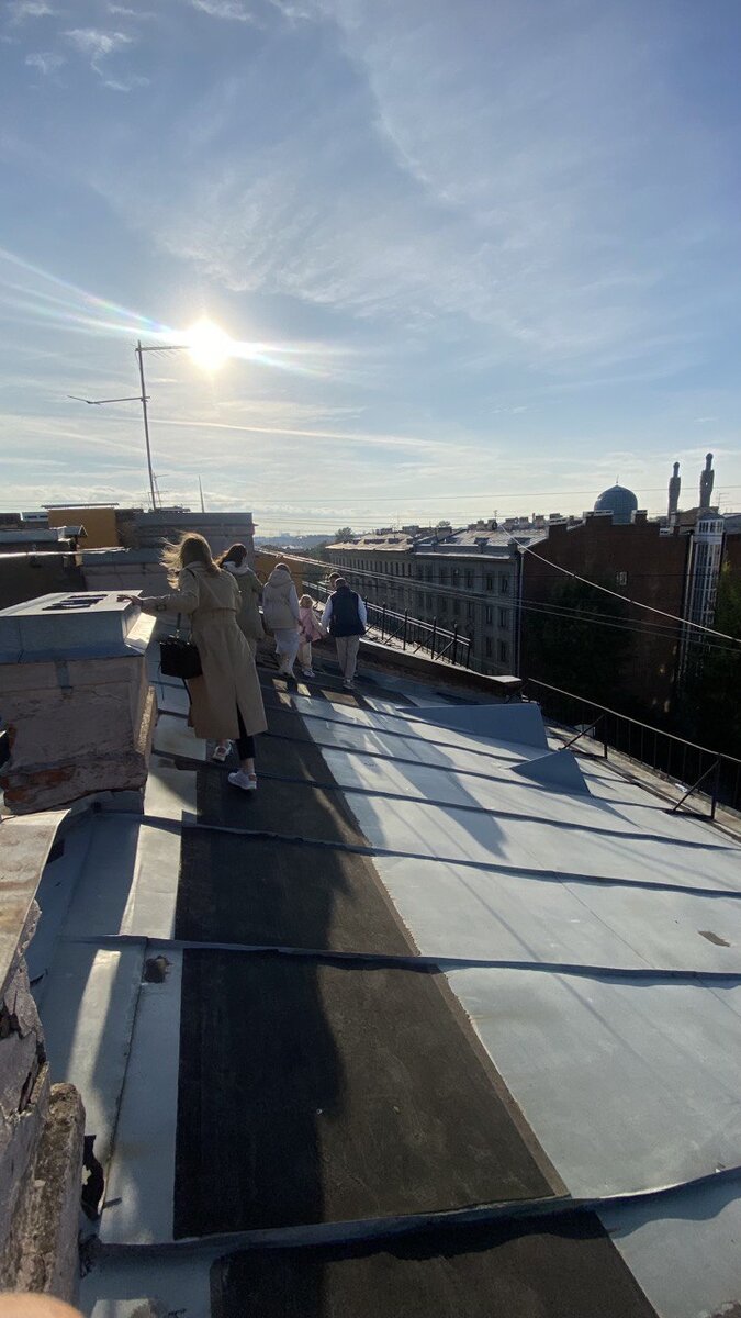 Свободно гулять по крышам