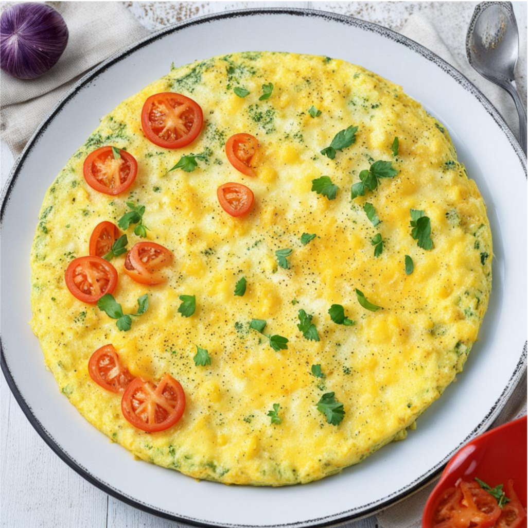 Омлет из овощей