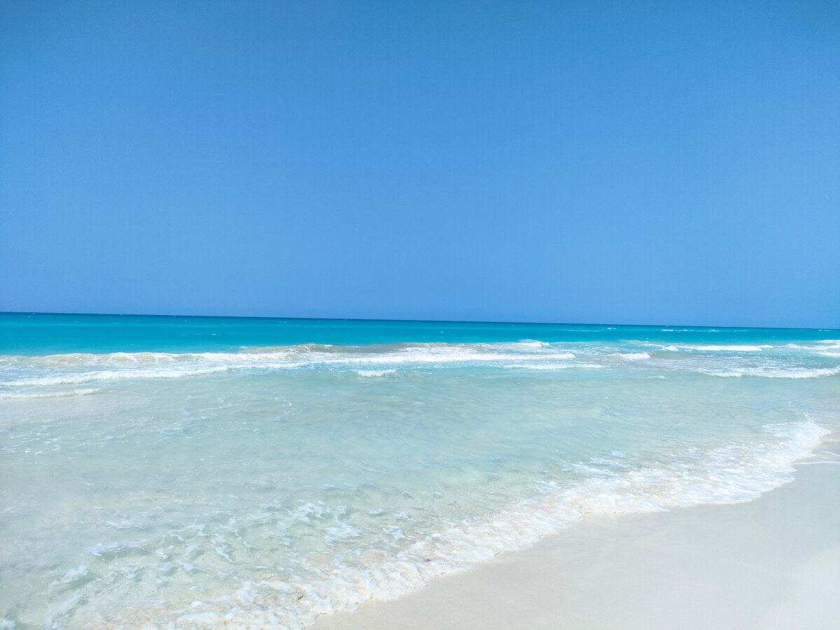 Пляж в Варадеро - никакого фотошопа