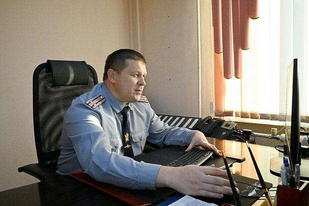    Начальник ИК-6 УФСИН по Хабаровскому краю Михаил Бачурин. Фото: Игорь Надеждин / «Лента.ру»