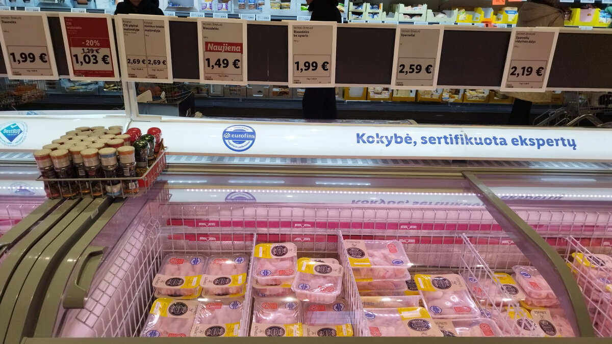 Цены на продукты в Литве весной 2024 года | Дорога в дюнах - о жизни в Литве  | Дзен