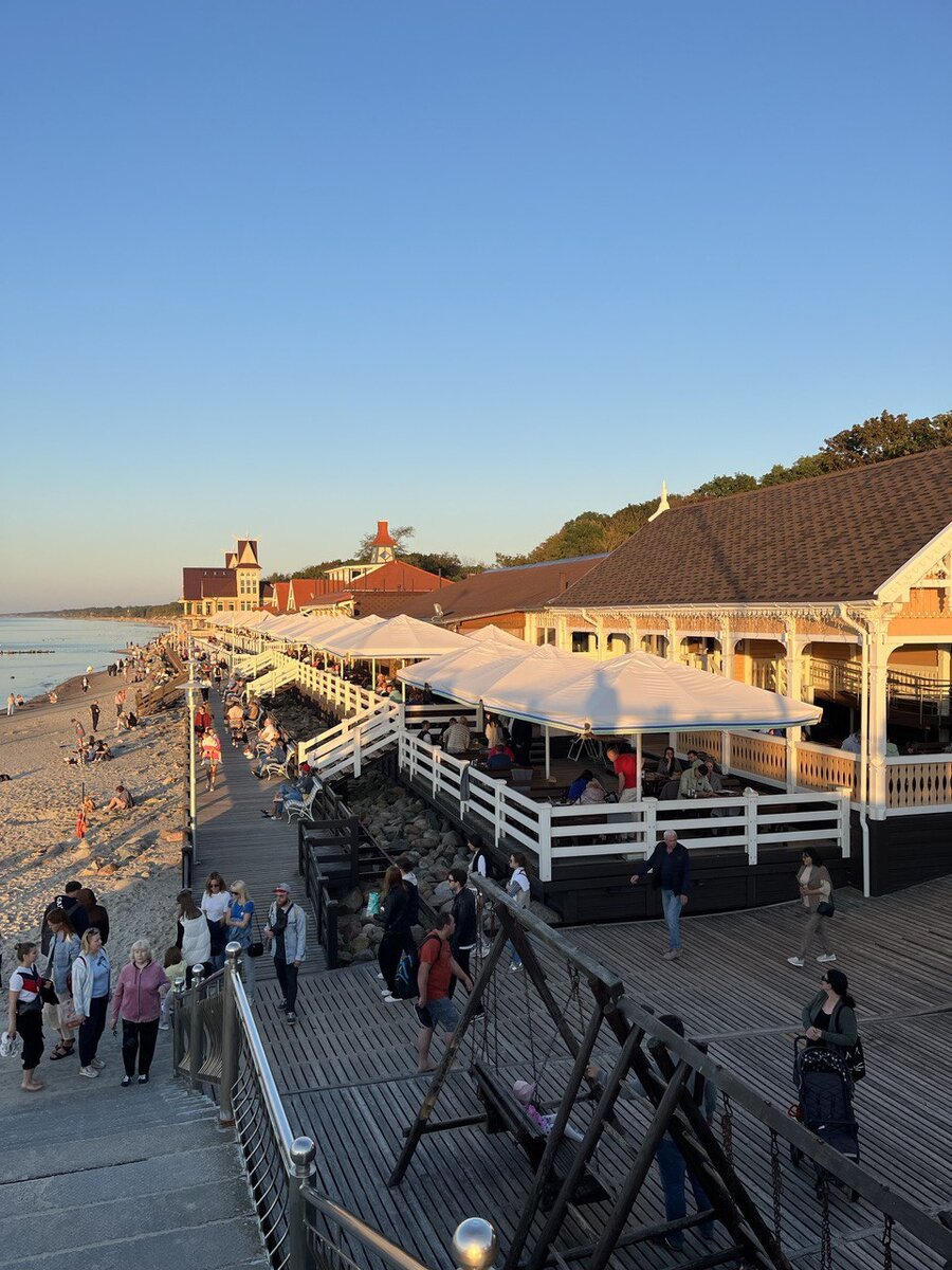 Зеленоградск набережная