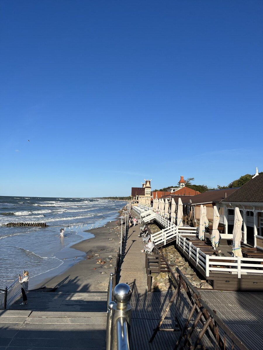 Зеленоградск набережная