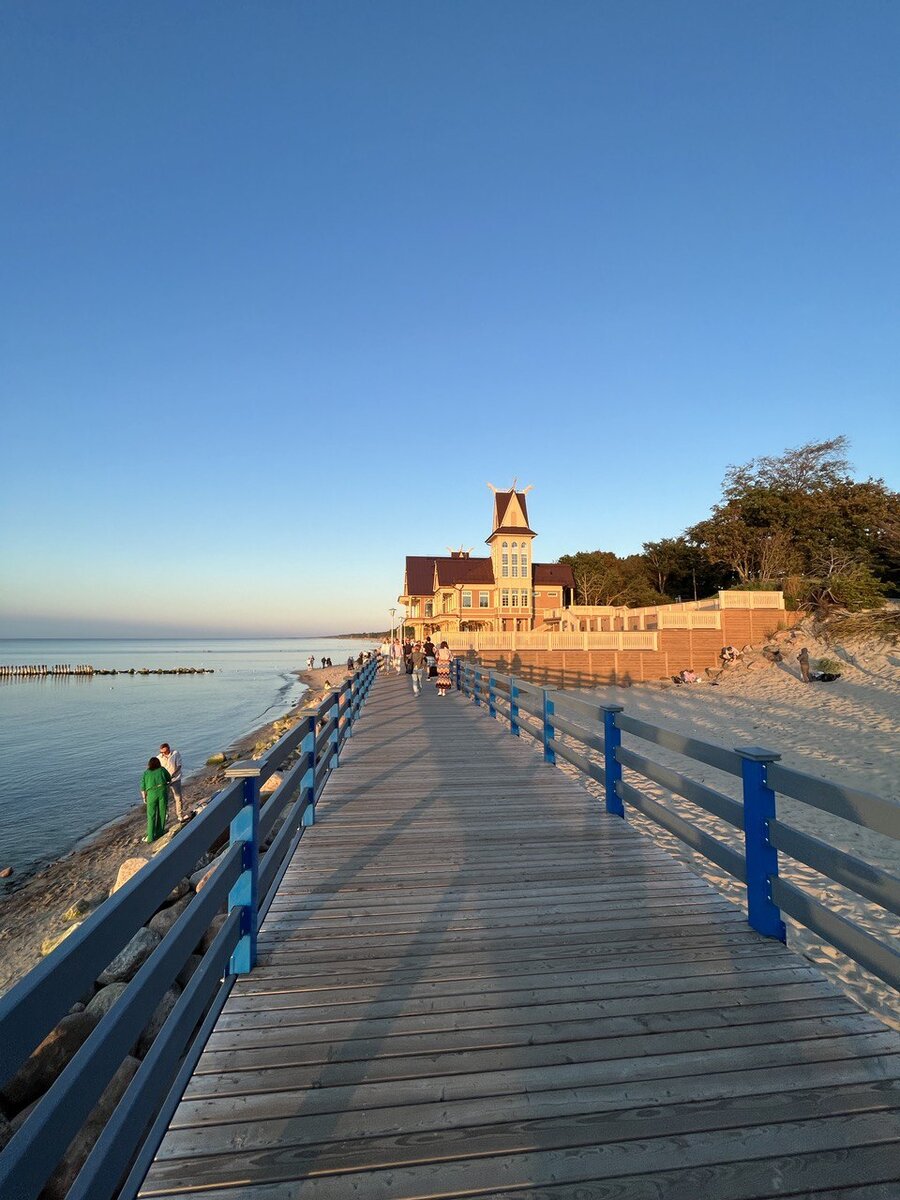 Зеленоградск набережная