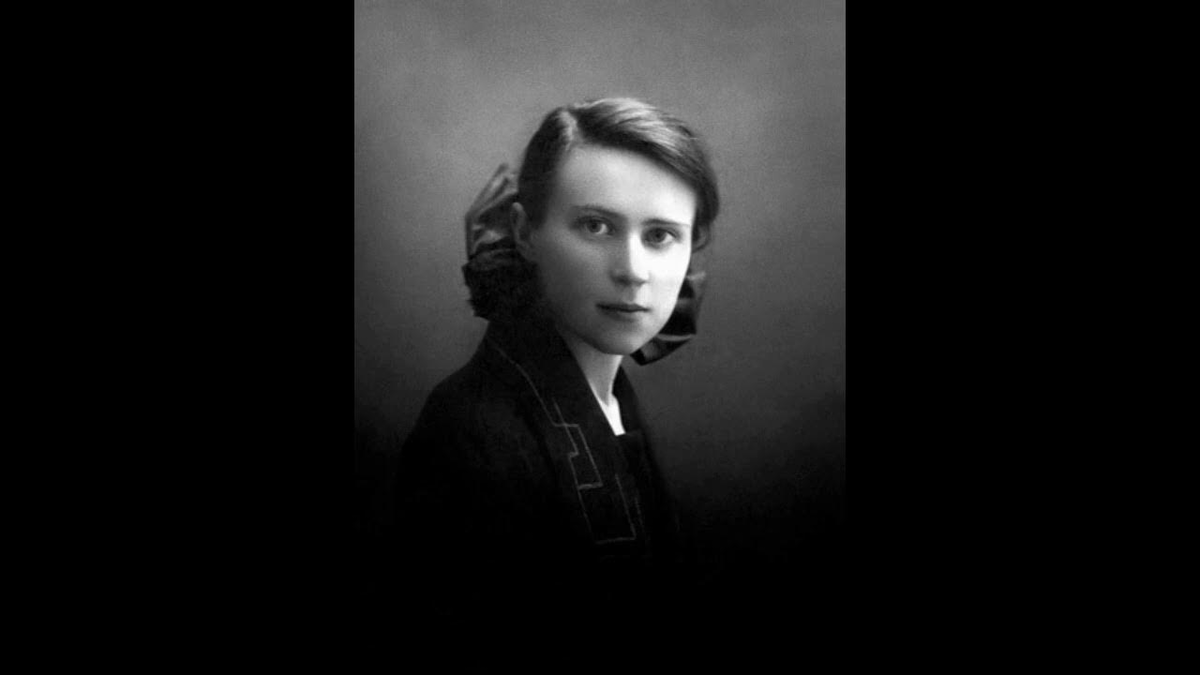 Блюма Вольфовна Зейгарник в молодости. Источник youtube.com 