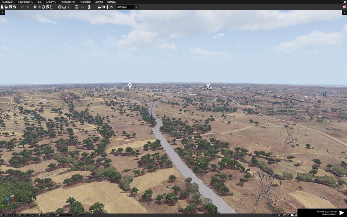 Непосредственно на самой карте (скрин с игры)