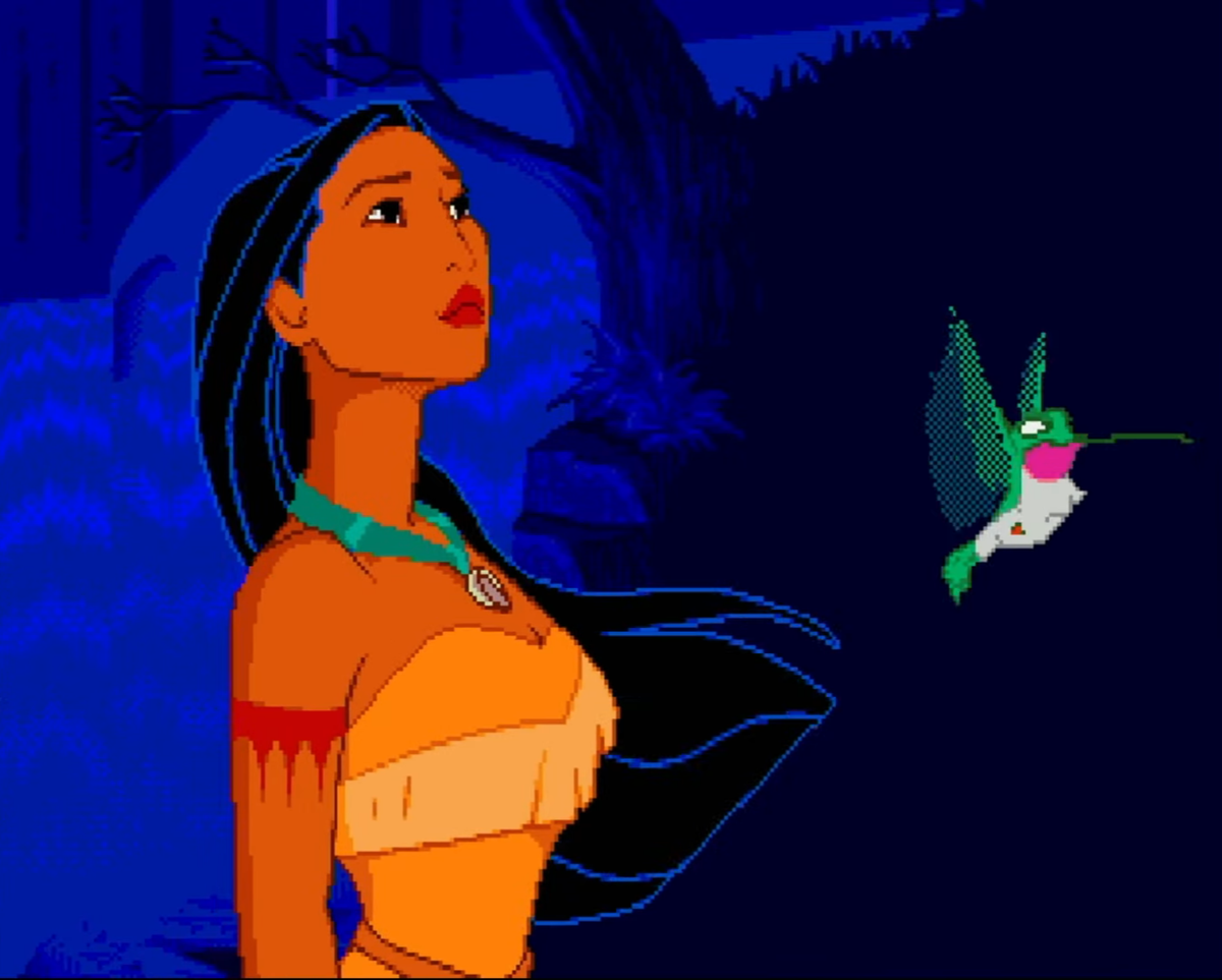 Дисней Покахонтас на Сега Мега Драйв