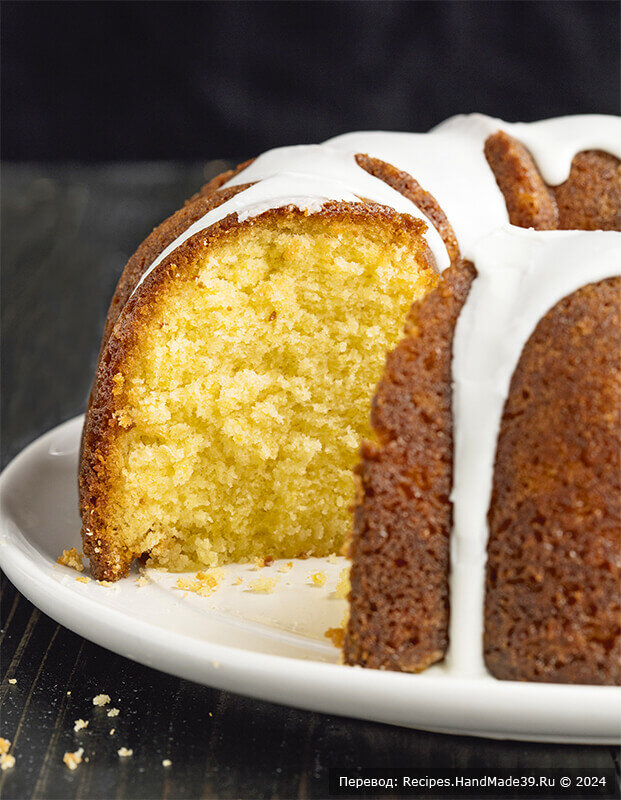 Кекс «Лимонный бархат» – пошаговый кулинарный рецепт с фото