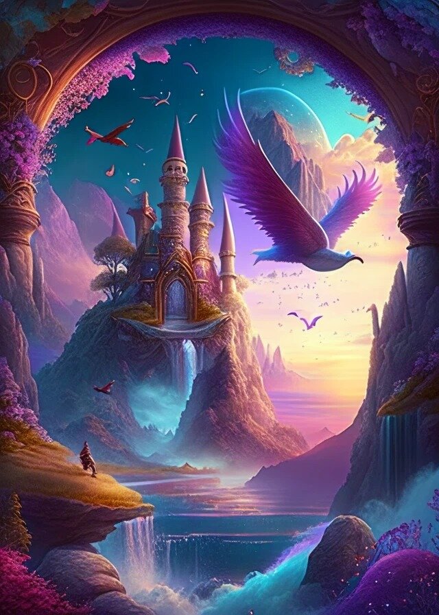 Title: "Fantasy Worlds Unleashed" Description: "Enter a realm where imagination knows no bounds. Explore fantastical landscapes, encounter mythical creatures, and embark on epic adventures. With fantasy, anything is possible. Let your imagination soar!"