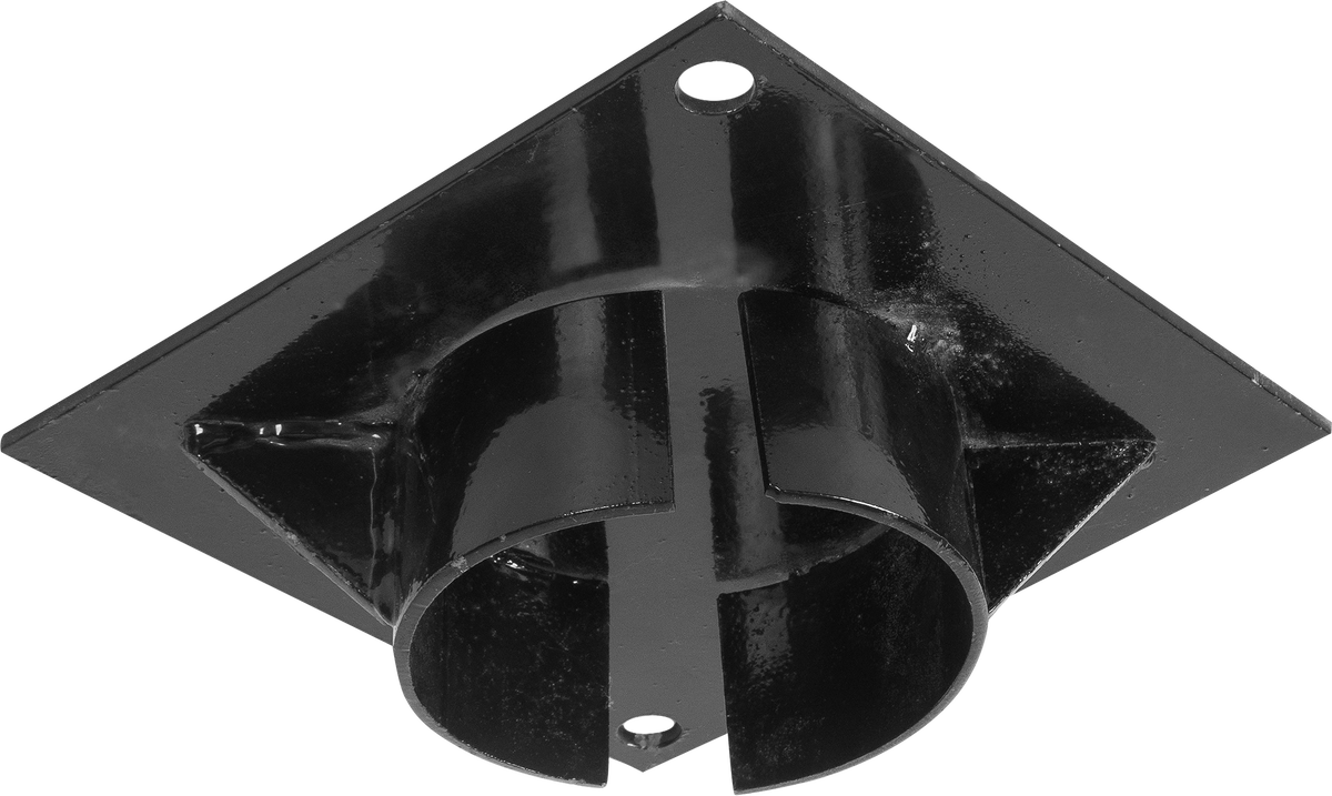 приварены только ребра, хомут - труба держится на прихватках