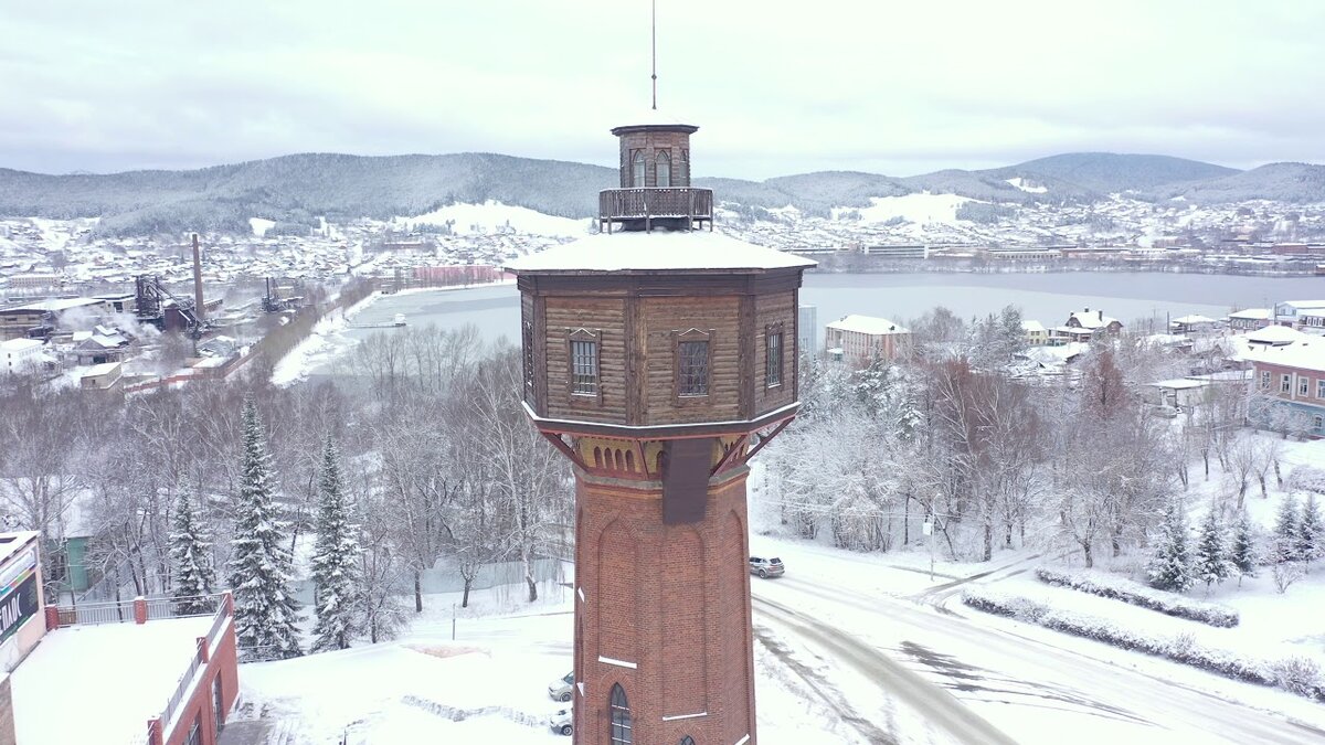 Пожарная башня в г. Белорецке, ныне исторический музей, фото с интернета