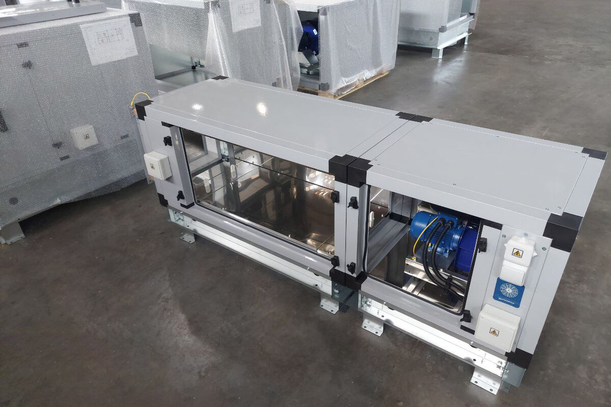 Производство центральных вентиляционных установок в России