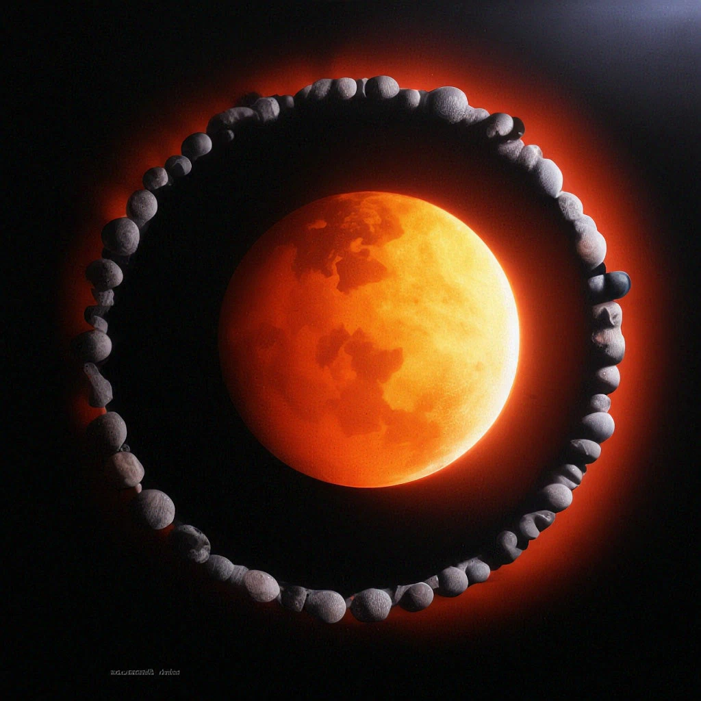 Полнолуние 25 марта 2024. Весенний коридор затмений.