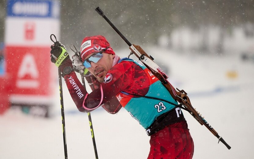    Биатлонист из Удмуртии стал бронзовым призером Чемпионата России
