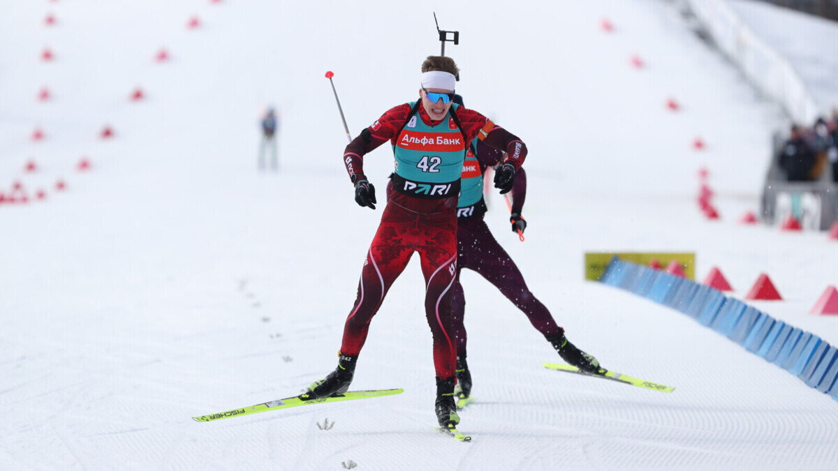 биатлон 2023 спринт мужчины